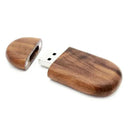 Wooden Engraved Logo USB Flash Drive: Custom Wedding Gift & Storage Options  ourlum.com walnut wood no box 4GB 