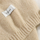 Women's Solid Color Wool Knitted Warm Thickened Scarf Gaiter