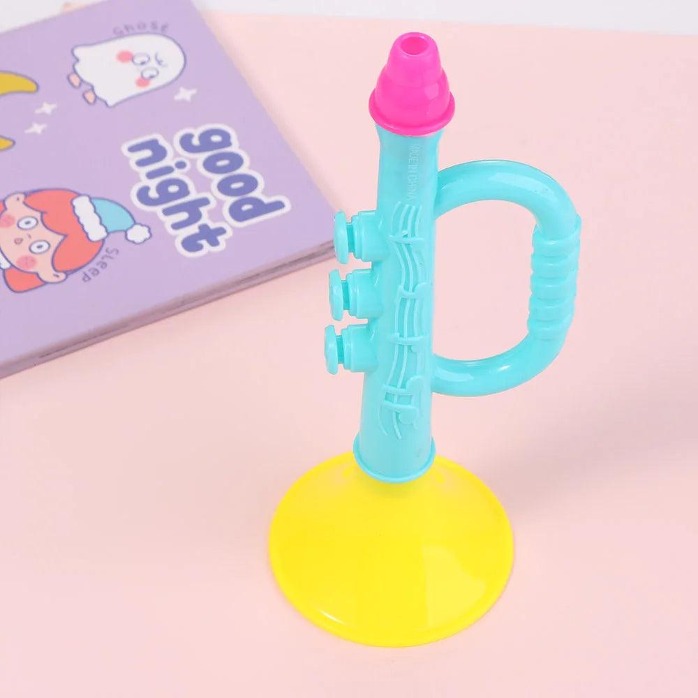 1PCS Baby Music Toys Early Education Toy Colorful Baby Music Toys Musical Instruments Trumpet Random Color