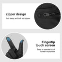 Winter Gloves For Men Waterproof Windproof Touchscreen Gloves