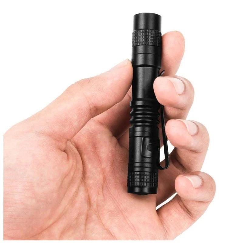 LED Pen Light: Bright Compact Torch for Camping & Emergencies  ourlum.com   