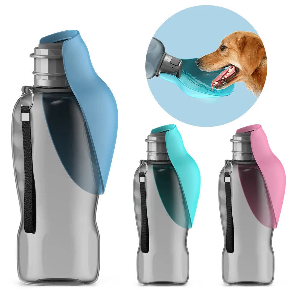 Portable Dog Water Bottle for Outdoor Adventures: Stylish Hydration Solution for All Breeds  ourlum.com   