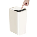 Bathroom Trash Can 10L Small Garbage Can with Press Lid