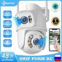 ZRHUNTER PTZ CCTV Camera: Smart Human Detection System  ourlum.com 4MP NO SD Card EU plug CHINA