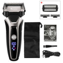 USB Rechargeable Electric Shaver Stainless Steel Trimmer