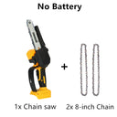 DeWALT 8 Inch Brushless Cordless Chainsaw for Pruning