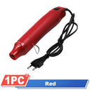 Hot Air Gun Electric Power Heat Blower for DIY Crafts & Shrink Tubing  ourlum.com Red  