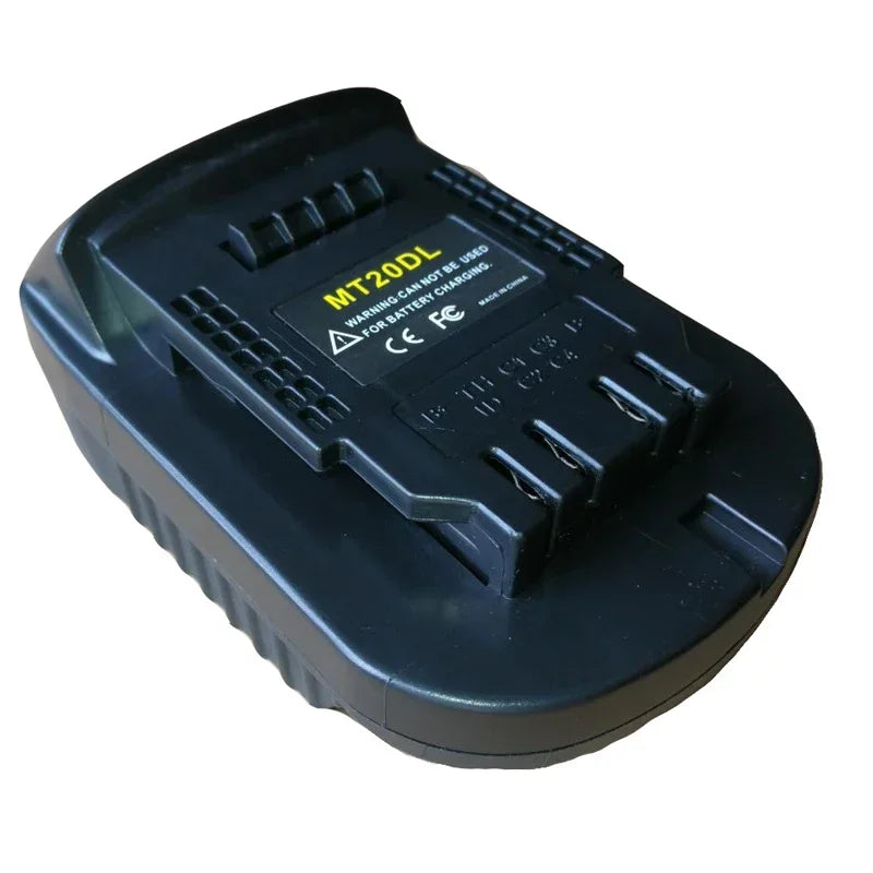 Universal Li-ion Battery Adapter for DeWalt, Makita, Bosch & More Tools