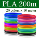 3D Pen Filament Kit: Colorful 1.75mm PLA ABS PCL Plastic Set  ourlum.com   