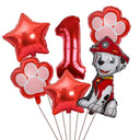 Paw Patrol Dog Balloon Set Chase Skye Marshall Birthday Fun