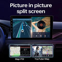 Car Multimedia Stereo GPS High-Definition Display Tesla Style