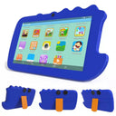 QPS Best Gift 7 inch Kids Tablet Children Pre-Installed Educational APP Android Tablet Pc for Boys Girls  ourlum.com Blue us Mexico