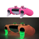 Luminous Glowing Dark Silicone Case For PS4 Controller Skin