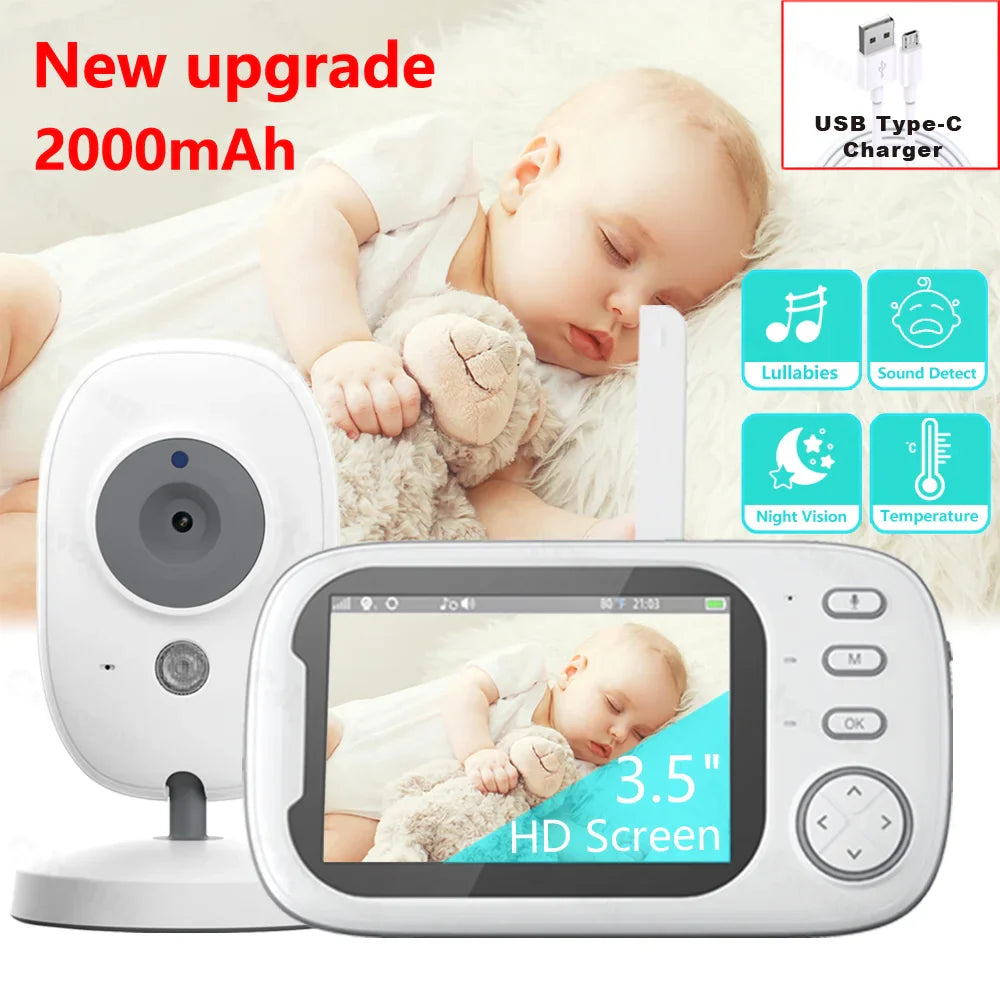 Cdycam Baby Monitor: Advanced Night Vision & Temperature Control  ourlum.com   