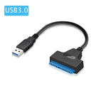 SATA to USB 3.0 Cable Up to 6 Gbps for 2.5 Inch SSD