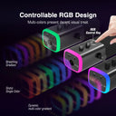 FIFINE USB/XLR Dynamic Microphone with RGB Control AmpliGame-AM8