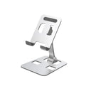 Metal Smartphone Stand: Adjustable Holder for Desktop Viewing  ourlum.com Metal-silvery  