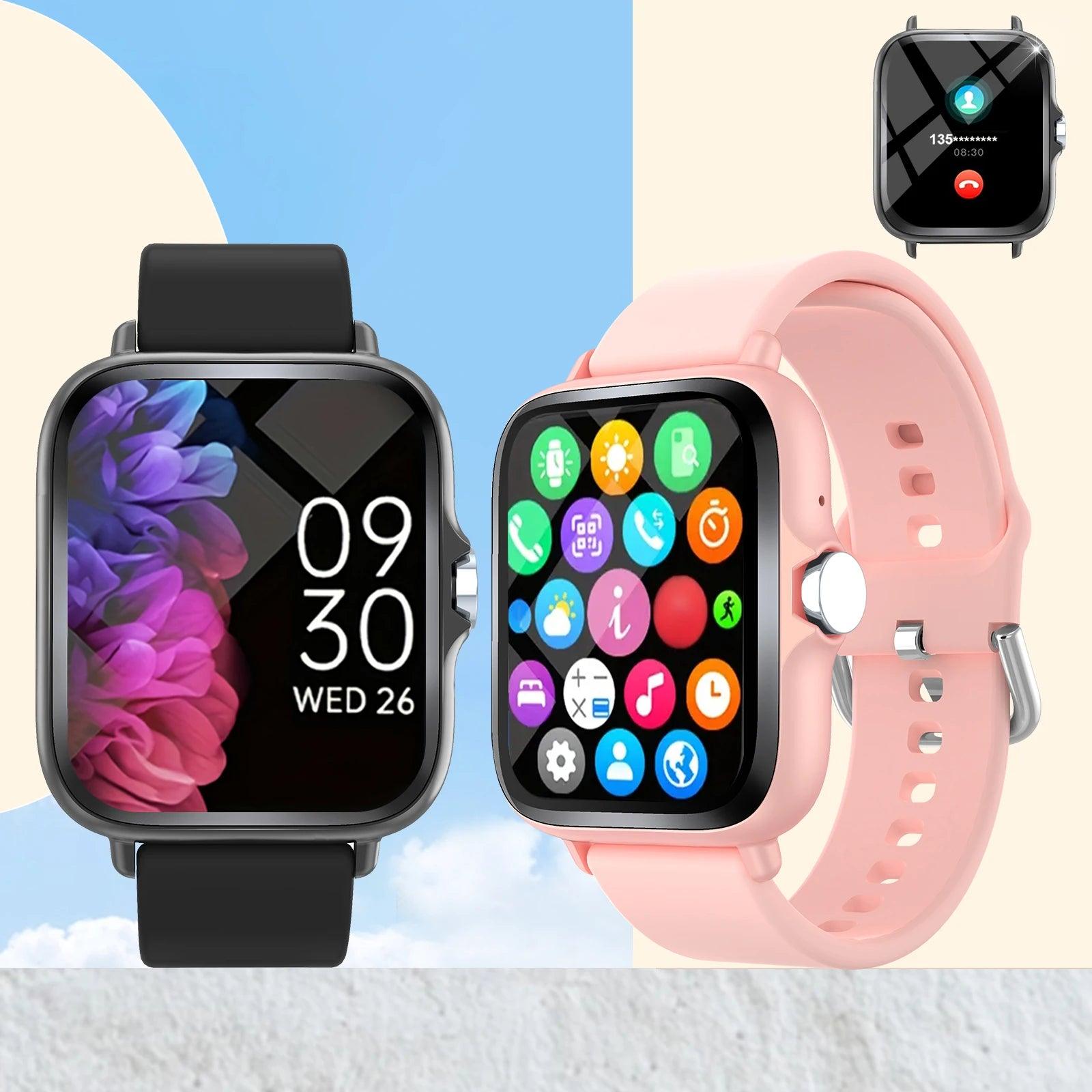 Wireless Calling Smart Watch with Multi-Sport Mode and Custom Wallpaper  OurLum.com   