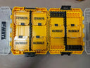 Stackable DEWALT Drill Parts Storage Box for Tool Organization