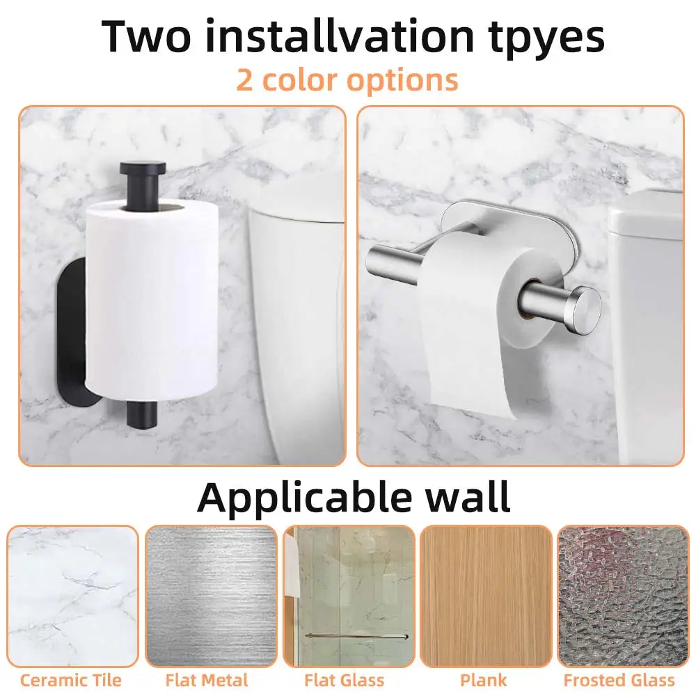 Upgrade Your Space with Modern Rustproof Toilet Paper Holder  ourlum.com   