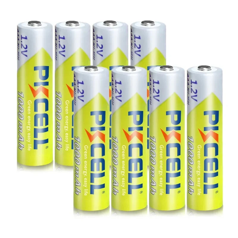 PKCELL Ni-MH Rechargeable AAA Batteries 1000mAh: Long-Lasting Power & Quick Charge  ourlum.com   