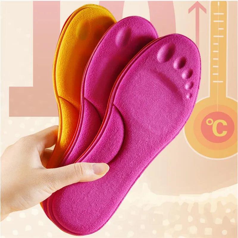 Warmth Boost Memory Foam Insoles for Women's Winter Sports Shoes  ourlum.com   