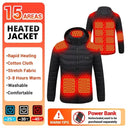 Washable USB Charging And Heating Jacket For Outdoor Use