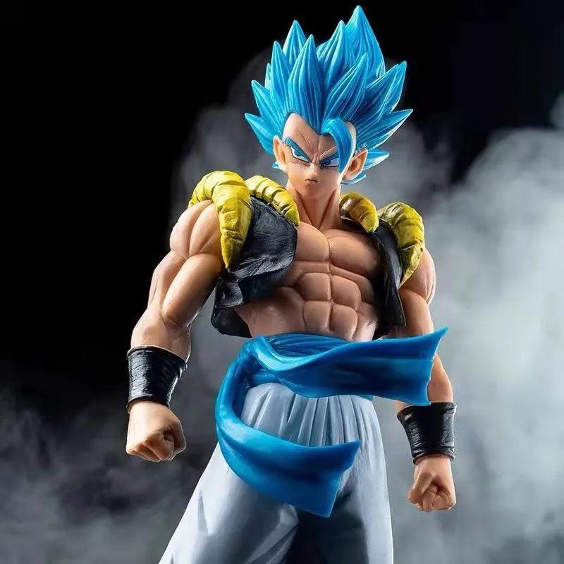 Dragon Ball Z Super Saiyan Blue Gogeta PVC Action Figure: Desktop Decor for Kids  ourlum.com   