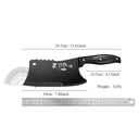 Dual-Purpose XTL Bone Knife for Meat and Vegetable Chopping