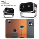 Compact 4K Mini Projector A003 WiFi Smart LED Beamer