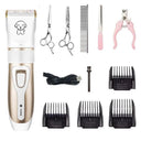 Cordless Pet Hair Clippers Professional Grooming Kit