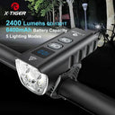 X-Tiger Bike Light Headlight Bicycle Lamp With Power Bank