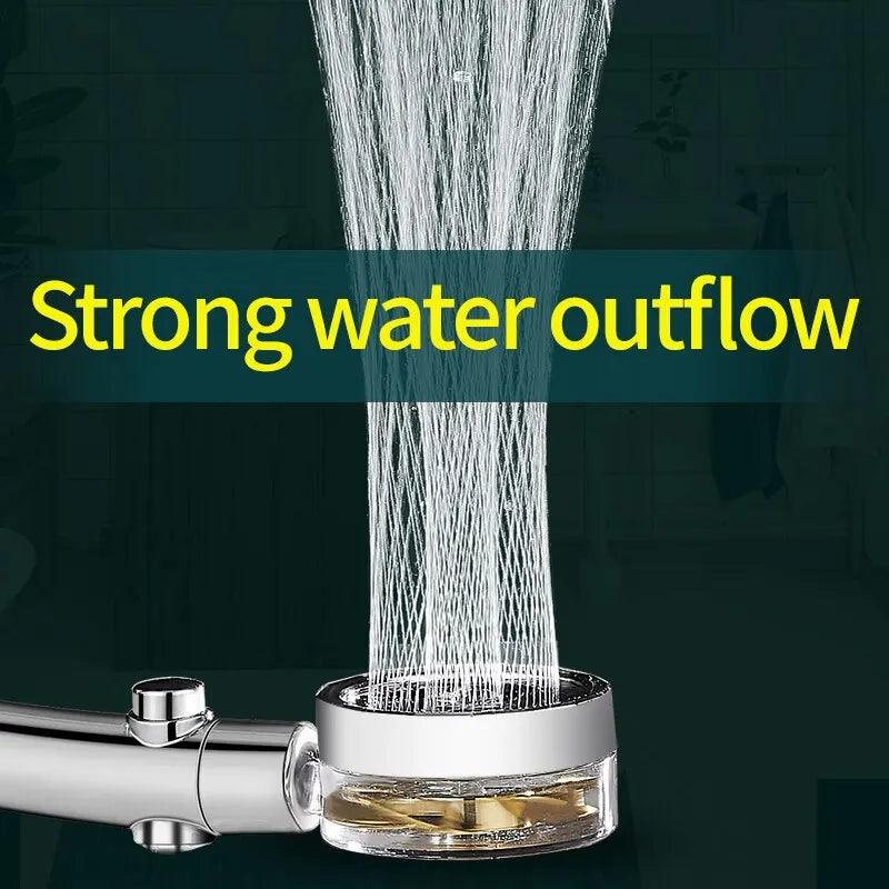 Fantasy Water Spray Showerhead with Turbocharged Flow  ourlum.com   