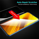 Crystal Clear Hydrogel Screen Protector for Xiaomi Poco X3 Pro and Redmi Note Series - 2 Pack  ourlum.com   