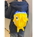 Women Funny Shark Small Schoolbag Cute Backpack 2024