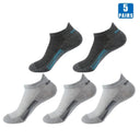 Cotton Comfort Crew Socks Set: Quick-Dry Stylish Essentials