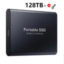  High-speed Portable External Hard Drive: Efficient Data Transfer Work & Study  ourlum.com Black 128TB  