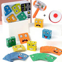 Kids Expression Puzzle Building Blocks Toy: Enhance Cognitive Skills & Logic  ourlum.com doorbell and hammer  