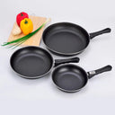 30cm Non-Stick Cast Iron Frying Pan - Mini Pancake & Egg Skillet for Kitchen Cooking