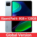 VAT Include Global Version Xiaomi Pad 6 Snapdragon® 870 Tablet 33W Fast Charging 13MP Camera 8840mAh 144Hz 11" Display  ourlum.com 8GB 128GB Blue Official Standard brazil