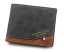 Vintage Men's Leather Wallet Stylish Multi-Compartment Purse