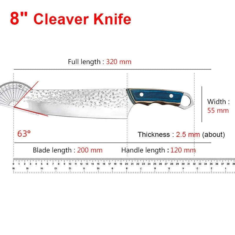 Ultra Sharp 5C15mov Steel Boning Knife with Wooden Handle