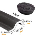 Acoustic Foam Window Seal Strip - Energy Efficient Soundproofing Tape for Casement Windows and Doors  ourlum.com   