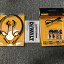 DEWALT Jobsite Pro Bluetooth Earphones Comfortable Flexible Neckband