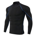 Men's Long Sleeve Compression Gym T-Shirt Quick Dry Top