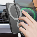 Magnetic Wireless Car Charger Phone Support 15W Fast Charging