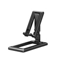 Foldable Phone Stand: Adjustable Holder for Tablets & Smartphones - Hands-Free Viewing & Ergonomic Design  ourlum.com T2 black  