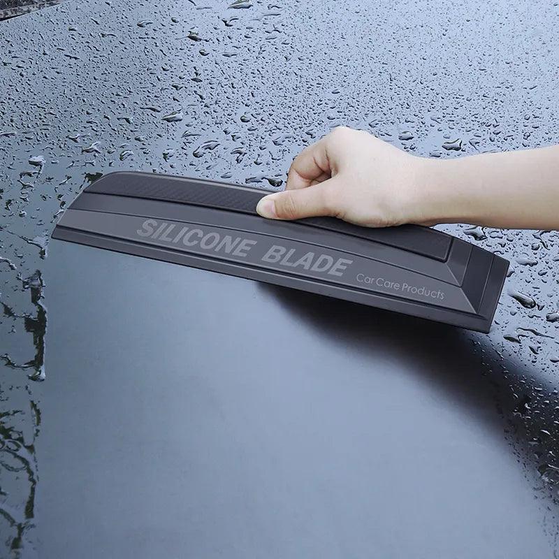 Soft Silicone Car Window Wiper & Wrap Tools - Multipurpose Cleaning Blade  ourlum.com   