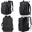 Waterproof Expandable 17 Inch Men's Laptop Backpack with USB Charging