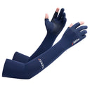 UV Solar Arm Sleeves Women Men Cycling Gloves Sun Protection